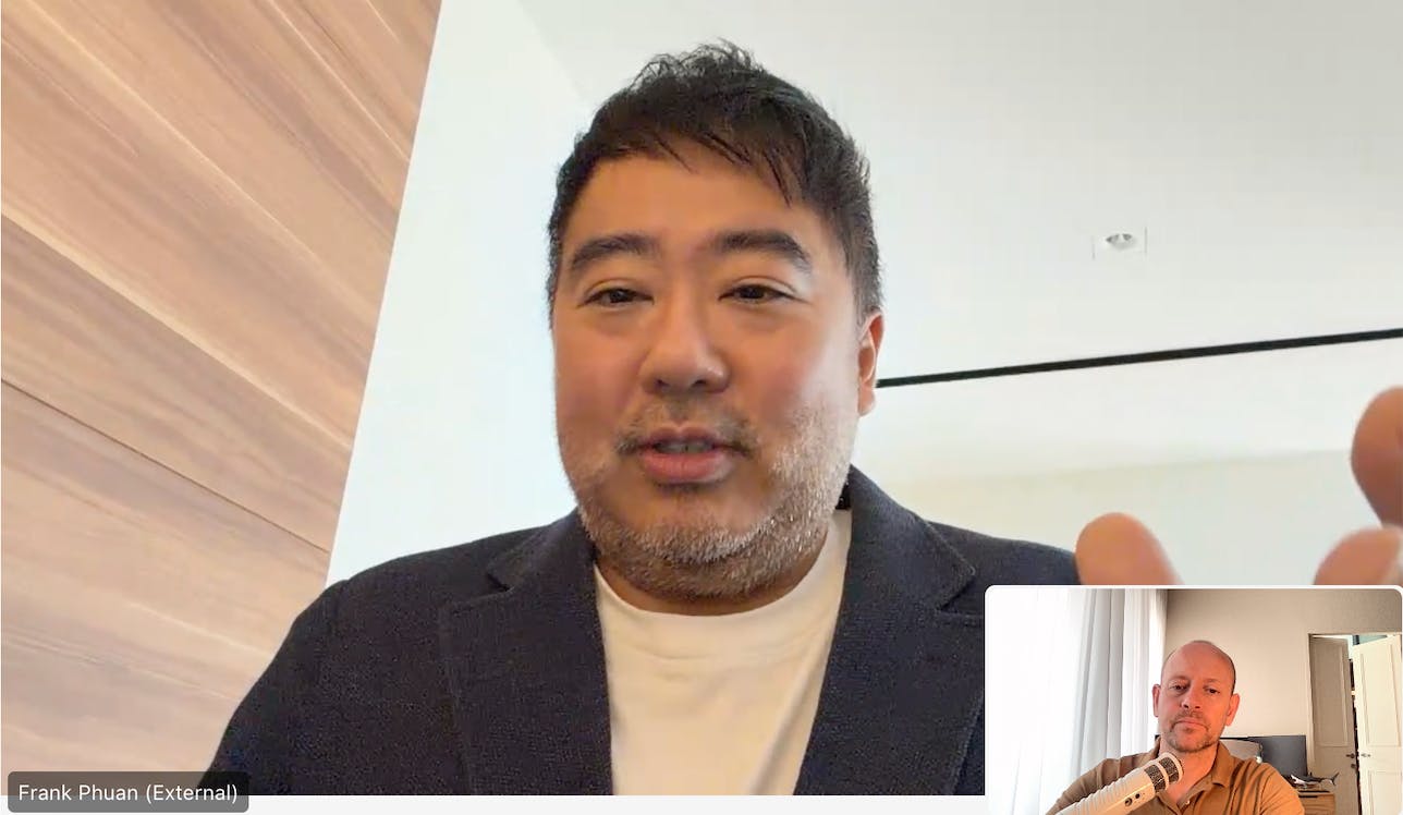 Frank Phuan talking on the Eco-Business Podcast