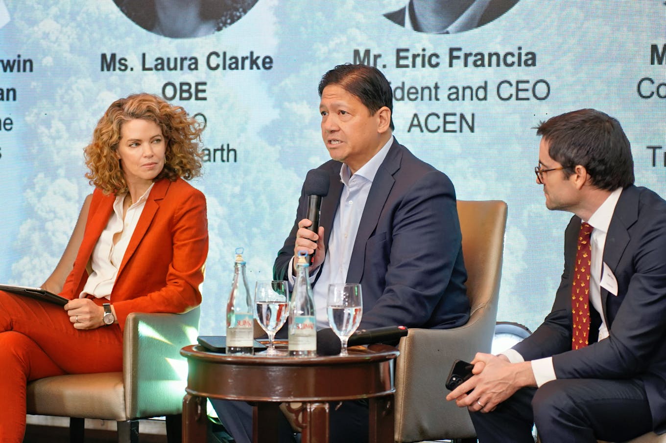 Eric Francia, president and chief executive of ACEN