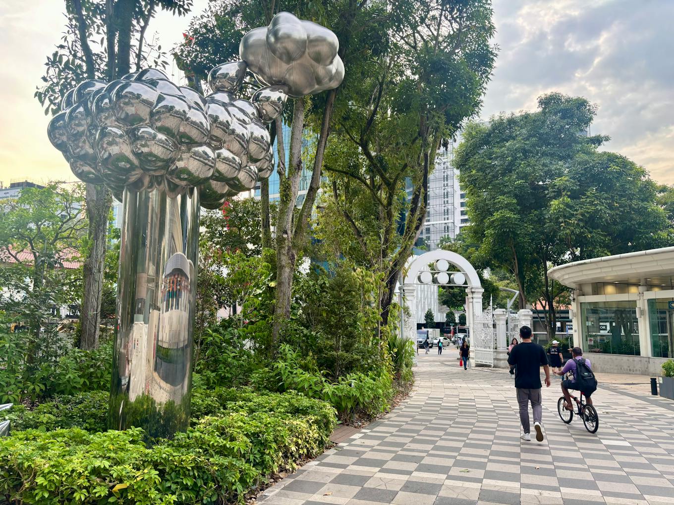 City Square Mall microforest