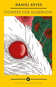 Flowers for Algernon by Daniel Keyes book cover