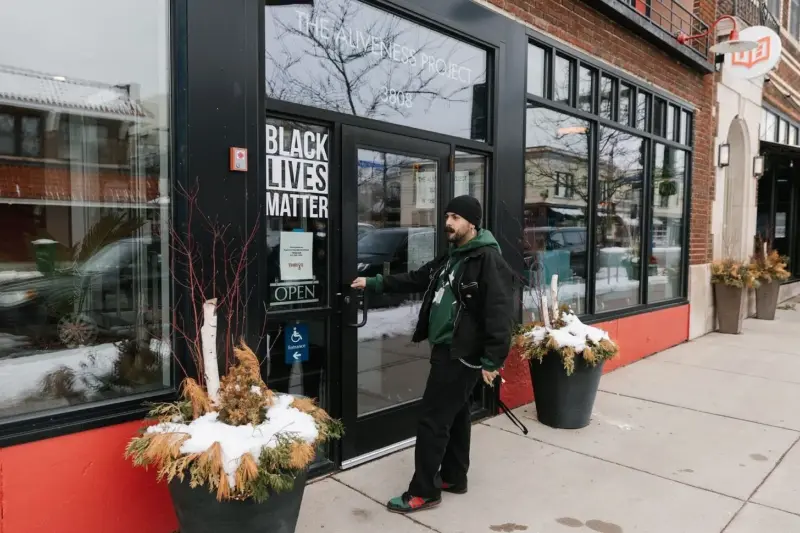 Albé Sanchez. Photo by Liam James Doyle for Uncloseted Media and Rewire News Group. Used with permission.