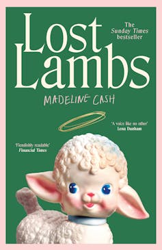 cover: Lost Lambs, with a picture of a toy lamb wearing a halo