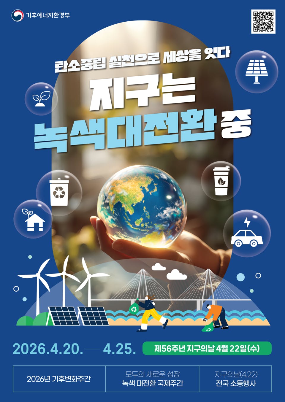South Korea's Climate Change Week poster