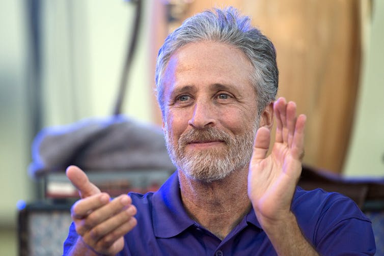 US comedian Jon Stewart.
