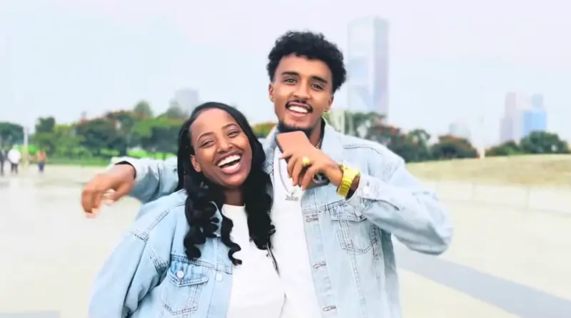 Boni and her husband, in a still from the YouTube channel they ran together. https://www.youtube.com/watch?v=WR0m1xaLH5I