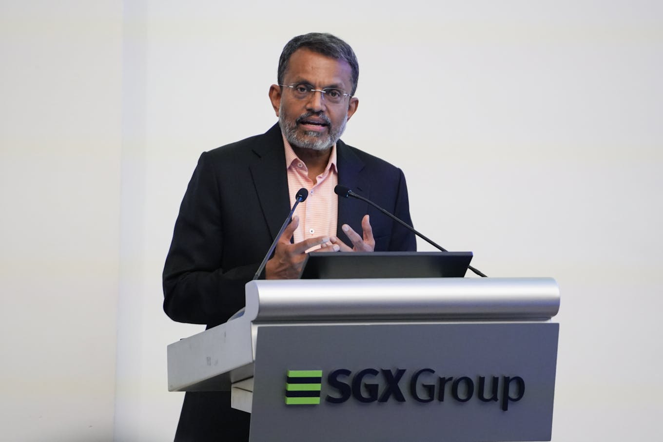 Ravi Menon at SGX Centre on 18 May 2026