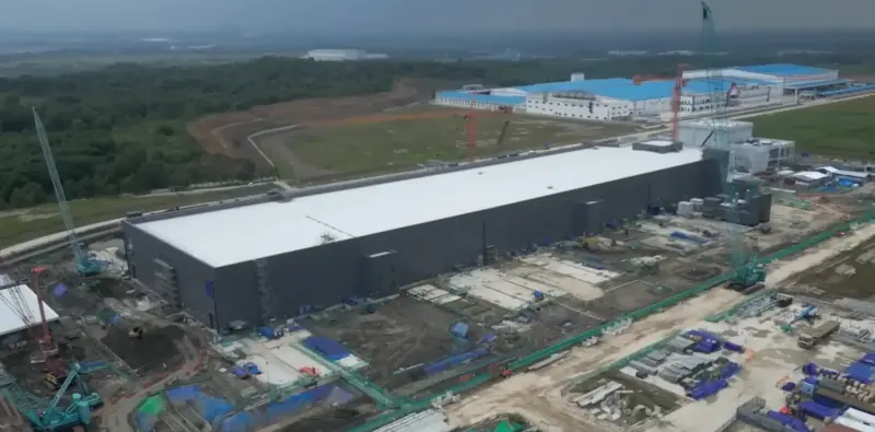 The Karawang International Industrial City in West Java, Indonesia.