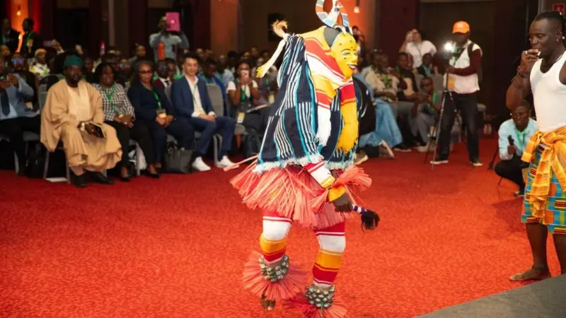 A traditional dancer
