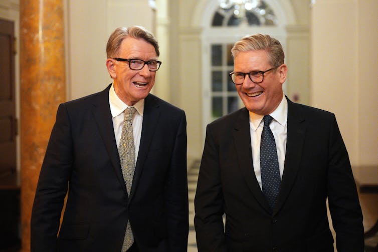 two men in suits and ties