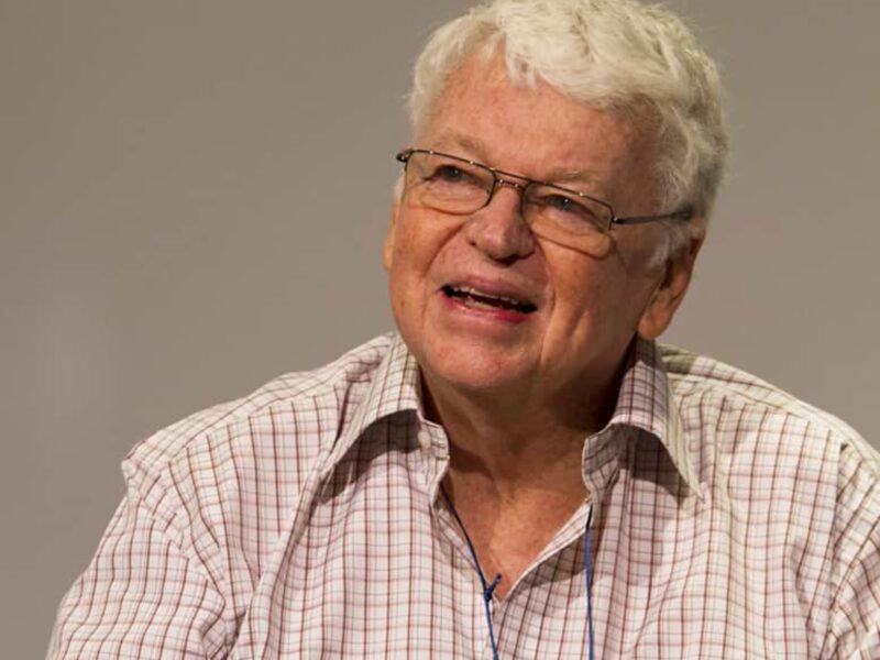 Poet and author Ian McDonald at the 2013 Bocas Lit Fest in Port of Spain, Trinidad. Photo courtesy the Bocas Lit Fest, used with permission. 