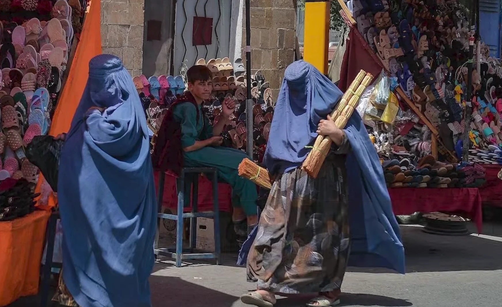 Women in Afghanistan.