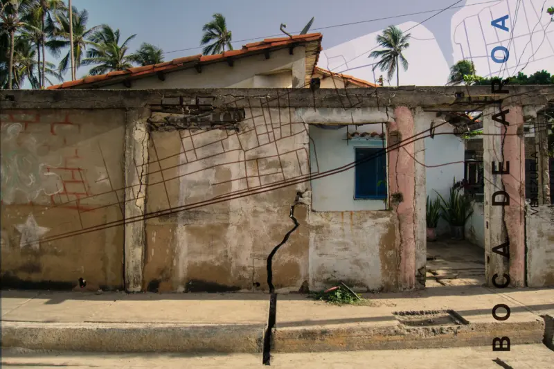 The aftermath of the earthquakes in Venezuela in Boca de Aroa, Carabobo state on June 24, 2026. Photo by Saúl Zerpa. Used with permission. 