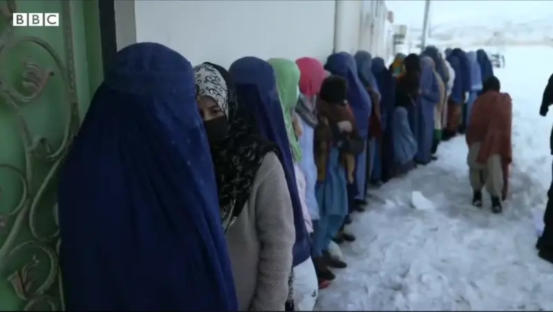 Women in Afghanistan.