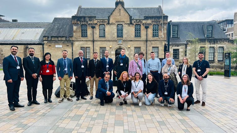 Participants at the Iraqi-UK archaeological workshop in Glasgow.