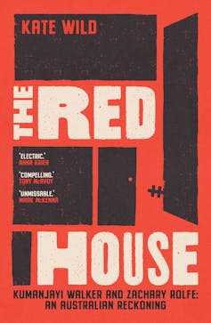 book cover: The Red House - Text-based cover
