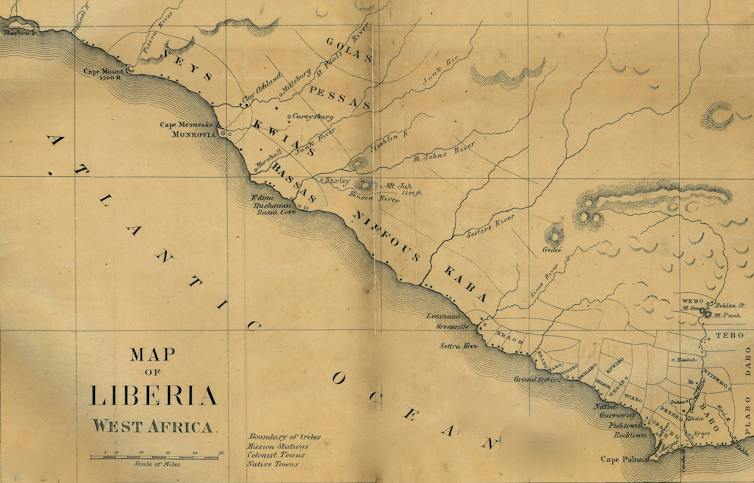 An old map.